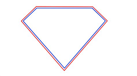 How To Draw Superman Logo Step by Step - [9 Easy Phase]