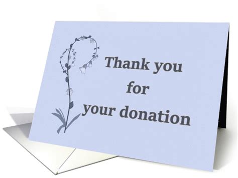 thank you for your donation card (743362)