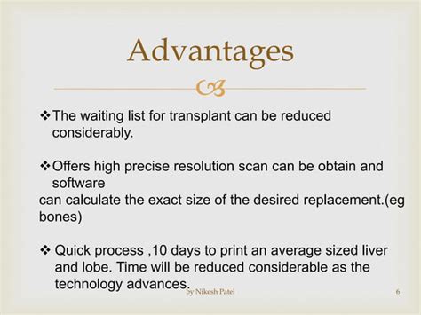 D Bioprinting Ppt