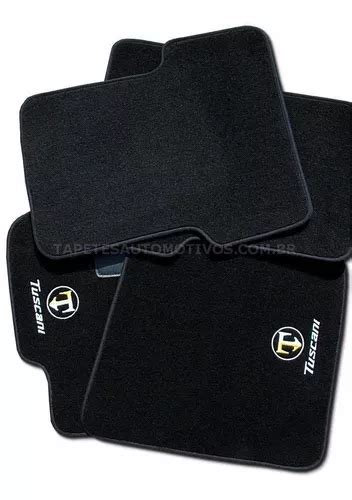 Tapetes Personalizados Tuscani Hyundai Tiburon Floor Mats Frete Grátis