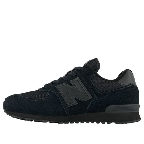 Wmns New Balance 574 Shoes Triple Black Gc574eve Kicks Crew