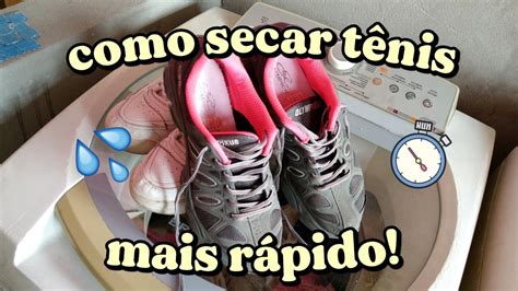 COMO SECAR TÊNIS MAIS RÁPIDO 2 DICAS TÊNIS SECO EM APENAS ALGUMAS