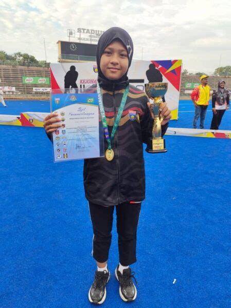 Nur Zariefah Bantu Negeri Sembilan Juarai Hoki Mssm