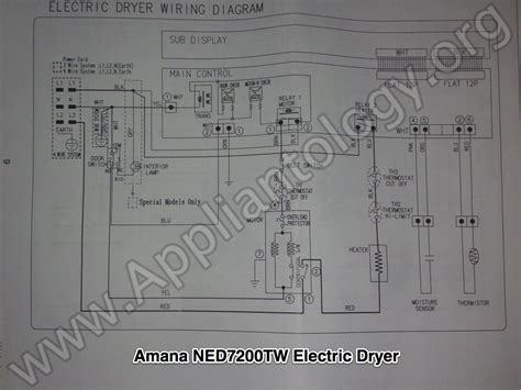 Amana Dryer Heating Element Wiring Diagram