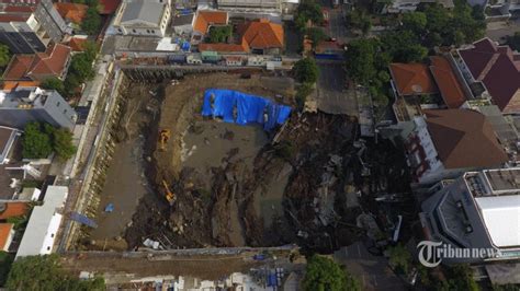 Fakta Terbaru Pasca Amblesnya Jalan Gubeng Surabaya Sempat Longsor