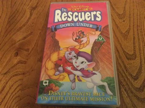 The Rescuers Down Under Vhssur 1997 £300 Picclick Uk