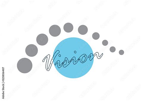 Vision Logo Vector - Isolated On White Background. Modern Eye Logo For ...