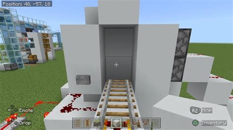 Minecraft Rail Door Bedrock 1 20 1 Youtube