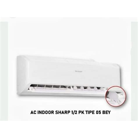 Jual Indoor AC Sharp 1 2 Pk 5bey Shopee Indonesia