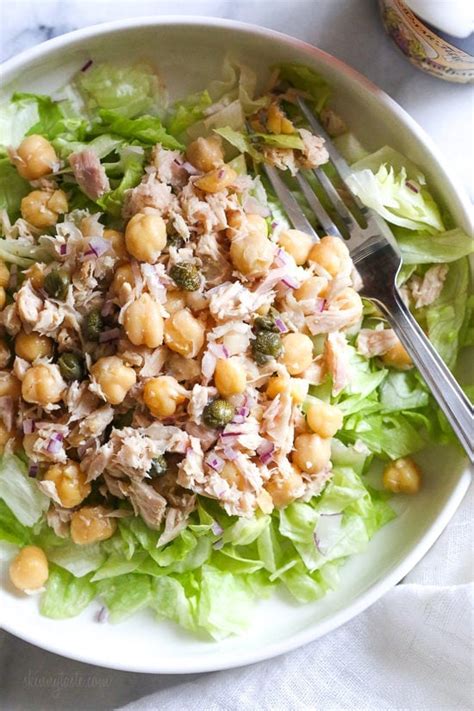 Chickpea Tuna Salad Recipe