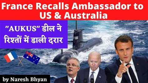 France Recall Ambassadors To Us And Australiafrance Is Angry Over