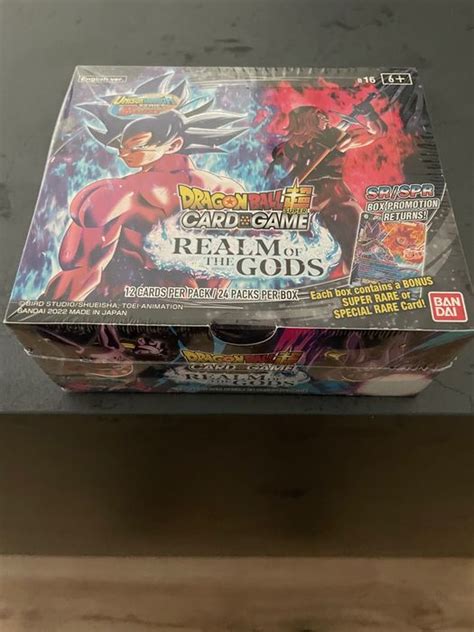 Bandai Booster Pack Dragon Ball Realm Of The Gods Bt16 Catawiki