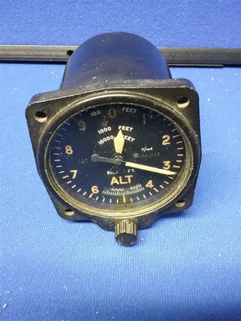 Ww Raf Aircraft Altimeter Ref A Mk A Kelvin Bottomley