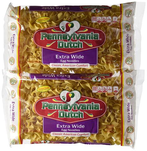 Pennsylvania Dutch Extra Broad Egg Noodles 12 Oz Pack Of 2