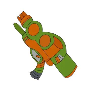 Nerf Gun Coloring Vector, Nerf Gun, Illustration, Vector PNG and Vector with Transparent ...