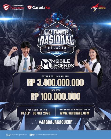 Liga Esports Nasional Pelajar Segera Dimulai Total Hadiahnya