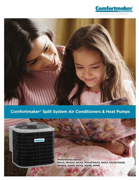 Pdf Comfortmaker Split System Air Conditioners And Heat Pumps ®qualified Proper Sizing And