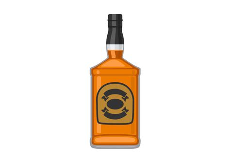 Whisky Bottle Free Vector SuperAwesomeVectors