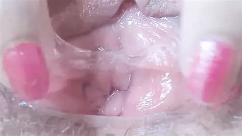 Her Gaping Creamy Cunt Is Delicious Eating A Aroused Puffy Pussy Creampie Female Orgasm Extreme