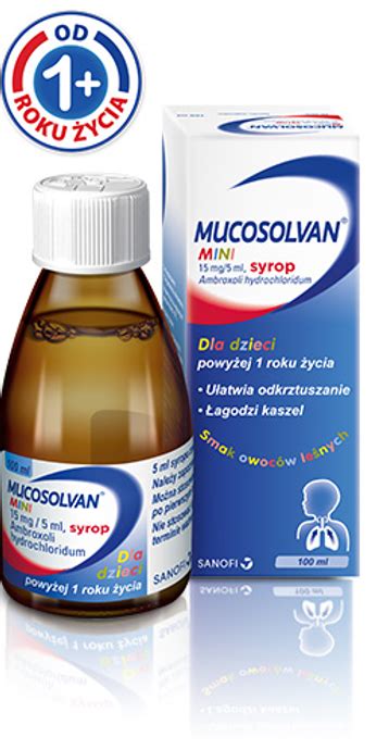 Mucosolvan Mini Syrop Dla Dzieci Mg Ml Ml Opinie I Ceny Na