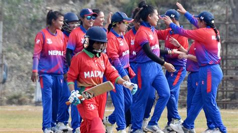 SAG 2019: Maldives women's team dismissed for 8 runs, 10 players out ...