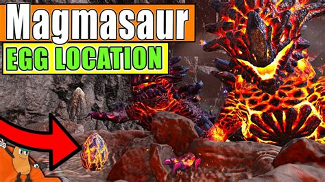 Ark Lost Island Magmasaur Egg Location Ark Survival Evolved Lost