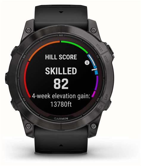 Garmin Fenix X Pro Sapphire Solar Carbon Gray Dlc Titanium Black Band