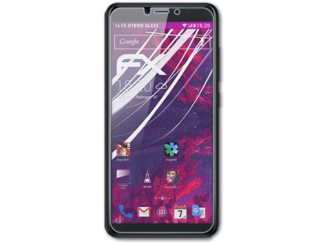 ATFOLIX FX Hybrid Glass Schutzglas für Wiko Sunny 5 Lite SATURN