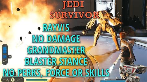 Rayvis Blaster Stance No Damage Grandmaster No Perks Skills Or