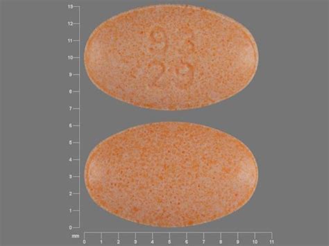 93 29 Pill Orange Oval 10mm Pill Identifier