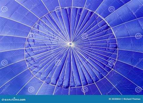 Blue Hot Air Balloon Close Up Stock Photo Image Of Inflation Balloon