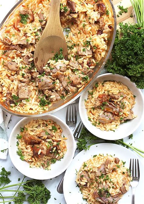 Giouvetsi Greek Lamb Stew With Orzo Slow The Cook Down