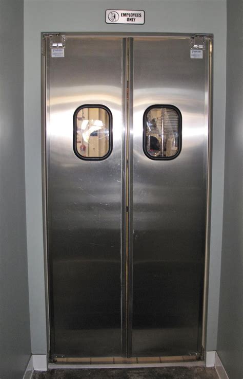 Restaurant Kitchen Doors- Tuff Lite Stainless Steel Restaurant Doors In ...