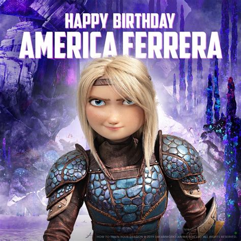 GIFs of HTTYD and other. — Happy birthday “Astrid” America Ferrera!