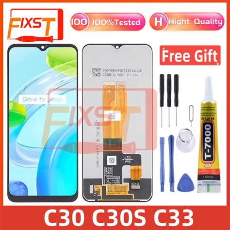 Fixst For Oppo Realme C30 C33 2023 Narzo 50i Prime C30s Lcd Touch