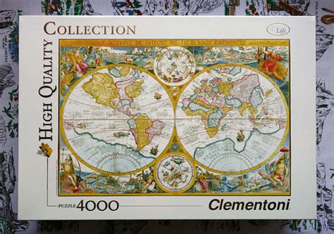 Piece Puzzle Antique Carta Clementoni Italy Flickr