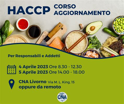 Corso Di Aggiornamento Haccp Aprile Cna Livorno