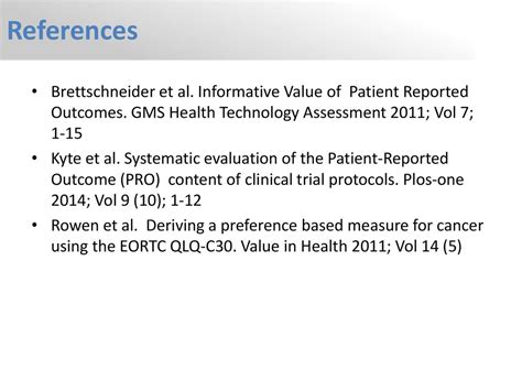 Workshop On Clinical Outcome Assessments Coas In Cancer Clinical