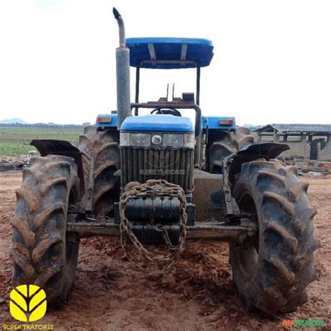 Trator New Holland 7630 4x4 Ano 15 Em Brasil Clasf Veiculos