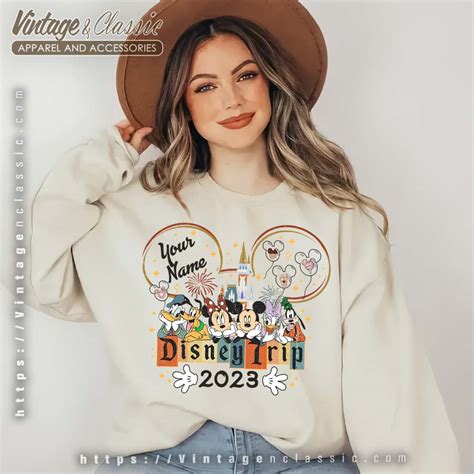 Custom Mickey Disney Trip 2023 Shirt Disney 100th Anniversary