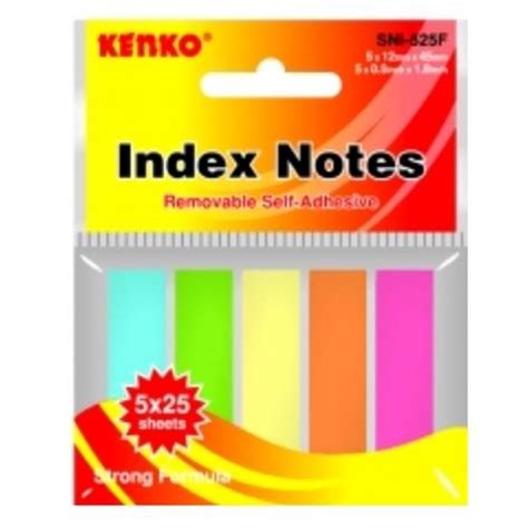 Jual Sticky Notes Index Kenko SN 525F Shopee Indonesia