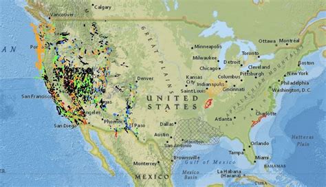 Fault Line Map in United States: USGS Facts After Tennessee Earthquake ...