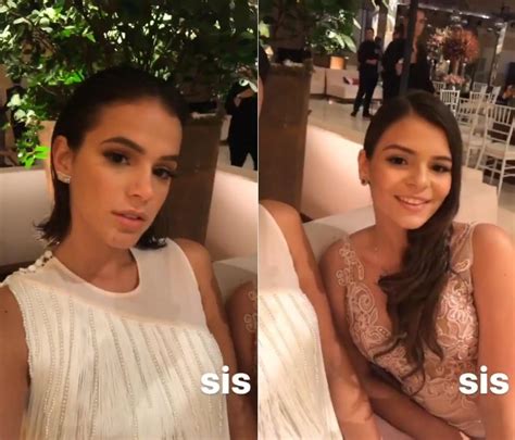 Irm De Bruna Marquezine Impressiona Internautas Por Conta De