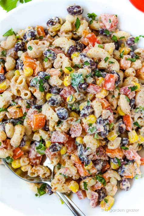 Mexican Macaroni Salad Vegan The Garden Grazer