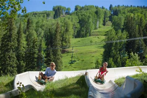 Purgatory Resort Is Home To Durango Colorado S Only Alpine Slide Race