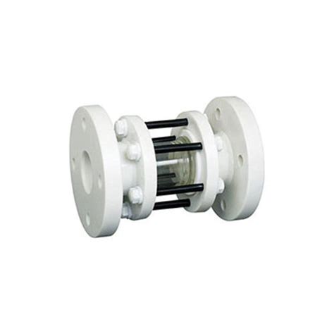 White Pvdf Sight Glass Valve At Best Price In Ahmedabad Plastence Exim