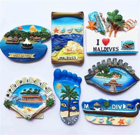 Magnets Refrigerators Maldives Maldives Fridge Magnets Travel