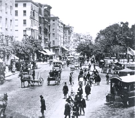 Old Broadway At City Hall Park