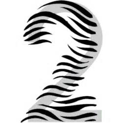 17 Zebra Print Numbers Font Images - Zebra Print Font Free, These Zebra ...