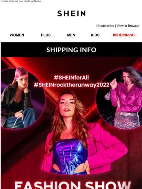 Shein Sheinforall Fashion Showand New Collection 2022 Milled